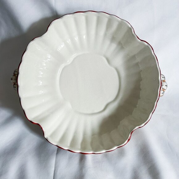 Copeland India Tree Serving Bowl with Handles, Rare - Picture 5 of 13